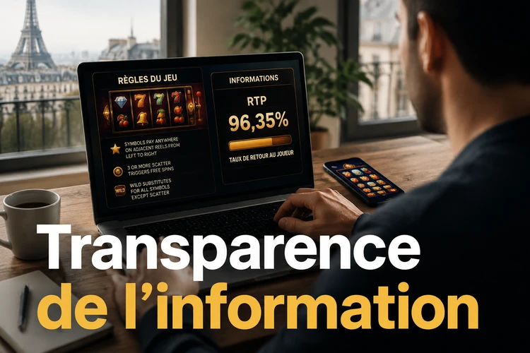 Information sur le RTP et disponibilité des règles