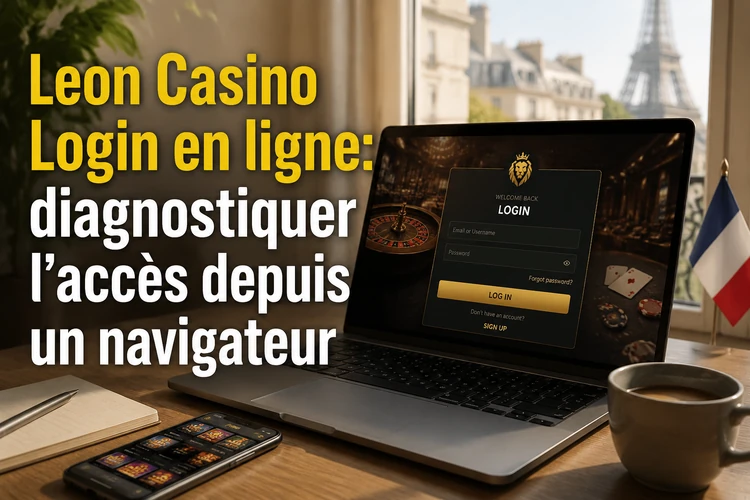 Leon Casino Login en ligne: diagnostiquer l’accès depuis un navigateur