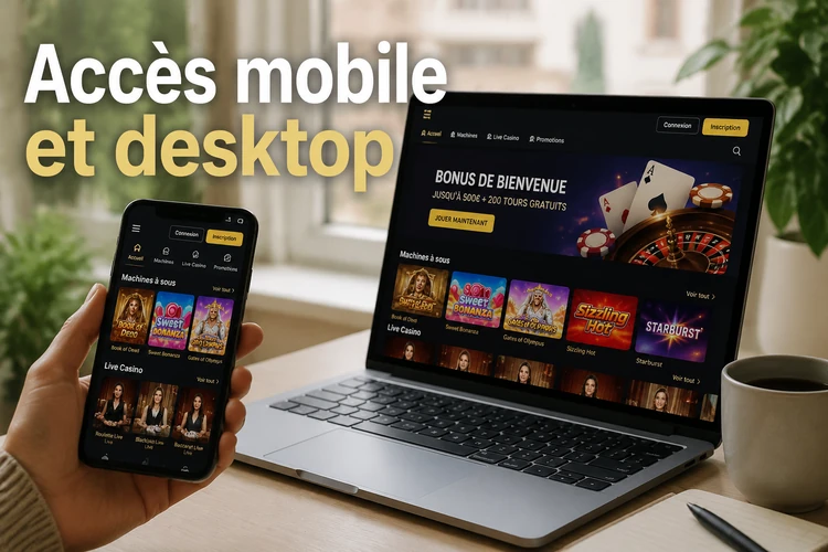 Accès mobile et desktop
