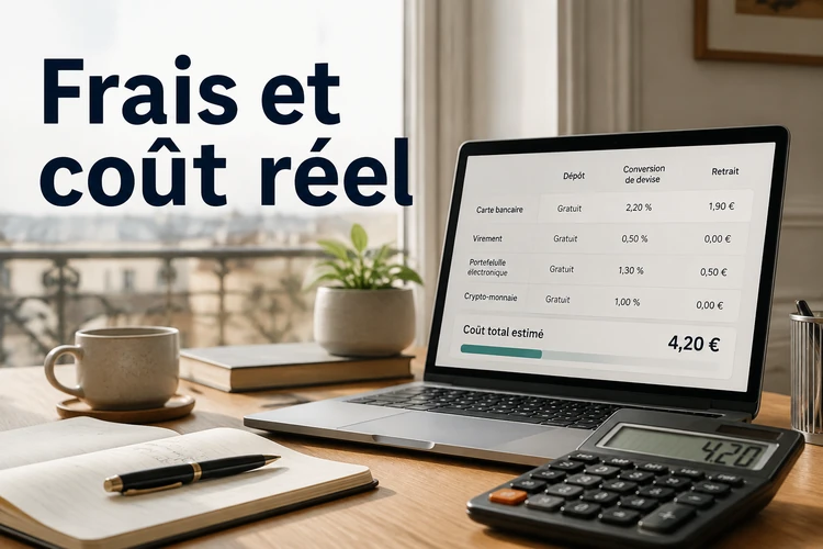 Frais et coût réel